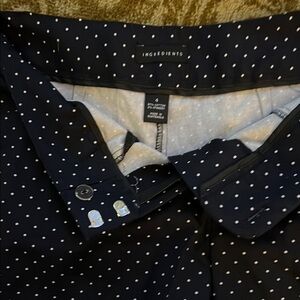 Ingredients Black Polka Dot shorts